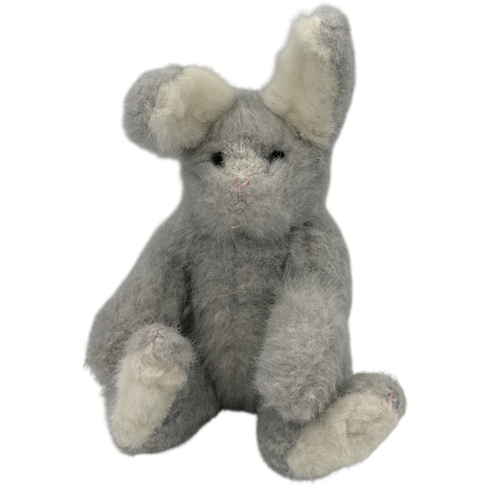 Mary Meyer Plush Rabbit Unisex 9in Gray Vintage 1994 Green Mountain Collection